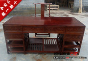 全实木明清仿古中式红木，古典南榆木，家具写字台书桌太师椅办公桌