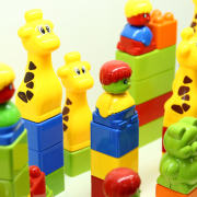 贝旺乐哈哈拼接早教儿童，益智桌面塑料积木幼儿，拼搭多功能塑料玩具