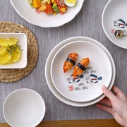 万岛阁陶瓷餐碗日式拉面汤碗吃饭碗创意汤碗简约米饭碗餐具碗套装