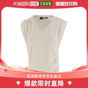 香港直邮潮奢pinko品高女士v领短袖罩衫