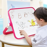 儿童画板支架式家用双面磁性无尘小黑板幼儿白板写字板宝宝涂鸦板