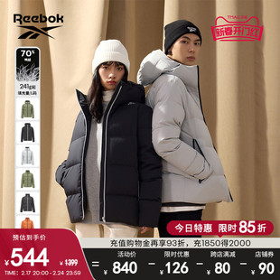 Reebok锐步冬季情侣款经典保暖短款简约时尚舒适运动羽绒服