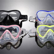 浮潜三宝套装全干式呼吸管防雾潜水镜，装备浮浅游泳面镜呼吸管