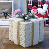 圣诞节装饰品礼盒白色礼物盒圣诞树摆件商场橱窗美陈布置道具