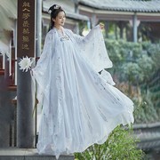 演出服出租仙女古装传统齐胸超仙唐制中国风旅拍写真汉服节走秀