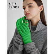 23秋冬BLUE ERDOS防风保暖舒适可触屏针织毛线手套B236R3003