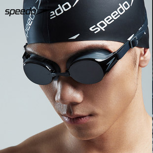 speedo近视泳镜大框男女高清防雾防水带度数，的游泳眼镜近视游泳镜