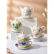 网红陶瓷英式咖啡杯套装茶具欧式家用下午茶子母壶复古水杯子精致