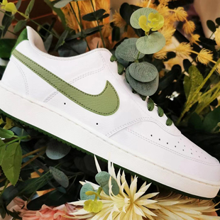 耐克nikecourtvisionlocupd白浅绿色，运动鞋板鞋fj5480-100