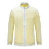 dn41斯d博n夏季男式薄款夹克，拉链立领舒适休闲外套黄色