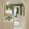 法式牛油果绿300x600卫生间，瓷砖浴室花片砖洗手间，厕所墙砖地砖