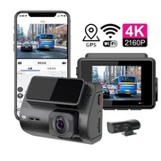 4K Dach cam Dual Lens Car DVR WIFI GPS 前后双镜头行车记录仪
