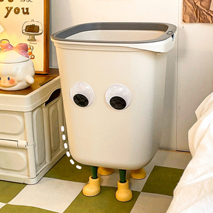 可爱创意垃圾桶大容量家用卧室大号2023客厅厨房高颜值卫生桶