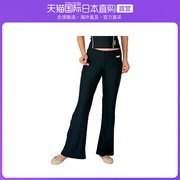 日本直邮Sasaki运动长裤女士体操运动用喇叭裤光滑面料黑色S