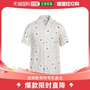 香港直邮潮奢 fradi 男士亚麻衬衫