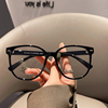 韩国免税George Melis防蓝光眼镜框平光镜可配近视片大框G385