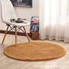 丝毛圆形地毯吊篮电t脑椅可爱床边地毯健身瑜伽地垫防滑垫