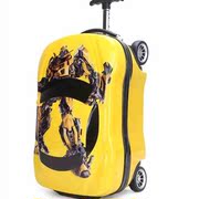 汽车行李箱儿童拉杆箱可坐可骑行男童小孩旅行箱，玩具18寸登b