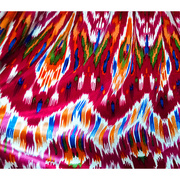 新疆民族服饰维吾尔族特色艾德莱斯绸金丝绒布料宽幅1米50CM