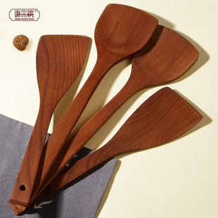 唐宗筷鸡翅木锅铲不粘锅专用炒菜铲子耐高温木勺套装木质厨具
