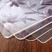 透明餐桌垫软pvc玻璃，桌布防水防油免洗防烫茶几，垫子桌面垫水晶板