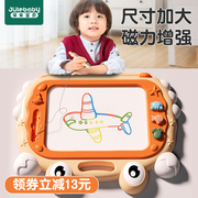 儿童画板家用磁性写字板1-3岁宝宝涂鸦画画2彩色婴幼儿玩具图画板