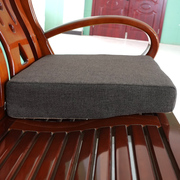 前低后高沙发垫老款弧形斜坡，座垫老式实木，红木椅垫坐垫厚海棉垫子