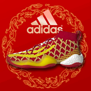 龙年限定adidas阿迪达斯x菲董联名cny新年红龙鳞，实战boost篮球鞋