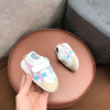 春秋0-1岁婴儿软底防滑单鞋运动D小白鞋十个月男女宝宝防掉学步鞋