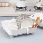日式碗架碗碟架沥水架沥水，碗架家用厨房，置物架塑料碗柜碗筷收纳盒