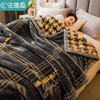 拉舍尔毛毯冬季加厚盖毯学生宿舍专用加绒被子珊瑚绒毯子超厚10斤