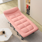 午休折叠床单人躺椅家用简易多功能便携行军床成人办公室午睡神器