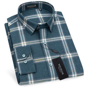 雅戈尔衬衫春季款商务，休闲新疆纯棉，免烫条纹长袖时尚男士衬衣