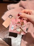 迷你铂金包小众(包小众)设计小房子，耳机包车钥匙扣吊饰摆件可爱娃包口红包