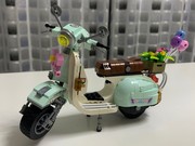 塑料手工diy拼插微颗粒积木，玩具车模型，小绵羊摩托车创意男女礼物