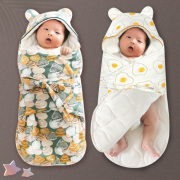 2022婴儿抱被秋冬纯棉，加厚新生婴儿，用品初生宝宝襁褓包被睡袋