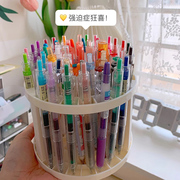 美术生笔筒学生桌面笔架收纳盒大容量儿童创意铅笔画笔桶化妆刷筒