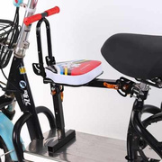 定制电瓶车前置儿童安全座椅小孩快拆踏板车折叠座电动自行车宝宝