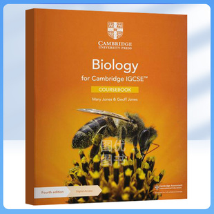 桥IGCSE生物(2023考纲版) 教材/练习册/实践练习(含账号)Cambridge IGCSE Biology Coursebook/Workbook/Practical 国际英语课程