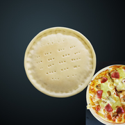 披萨饼底薄7-12英寸手工比萨胚皮芝士拉丝套装家用半成品烘焙材料
