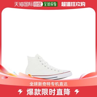 香港直邮潮奢 Converse 女士Chuck Taylor 白色帆布高帮运动鞋