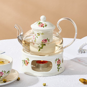 英式下午茶具英式茶具套装，轻奢礼盒陶瓷茶具，咖啡杯套装玻璃水果茶