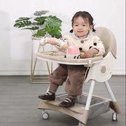 宝宝餐椅婴儿吃饭多功能椅儿童，餐桌可折叠侧躺家用便利简单饭桌椅