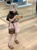 女童卡通t恤粉色半裙两件套夏装韩版儿童，宝宝裙子潮可爱版型赞!
