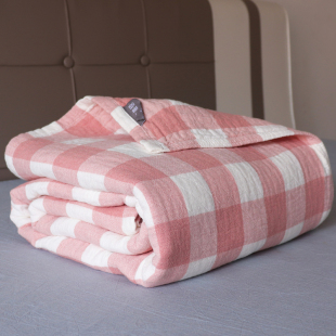 纯棉纱布毛巾被全棉毛巾毯儿童夏季午休毯床单三层盖毯成人空调毯