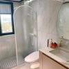 淋浴间卫生间玻璃隔断干湿分离浴室厕所卫浴半隔断防水不锈钢极窄