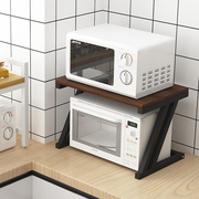 厨房置物架微波炉架子家用烤箱收纳桌面台面电饭煲多功能放置支架