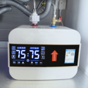 厨房小厨宝储水式，家用小型电热水器即热式洗碗热水宝10l8升下出水