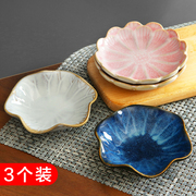 创意日式陶瓷小碟子餐具，醋碟酱油碟，调味碟骨碟菜碟调料碟小吃盘子