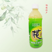 福建福州特产大世界橄榄汁500ml *12中瓶甘甜饮料夏季解渴